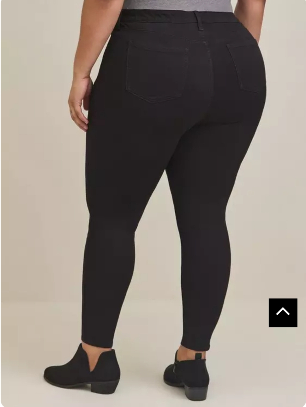 Torrid Black Sky High Skinny  Premium  Stretch Jeans